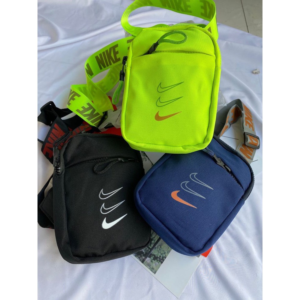 Túi đeo vai ba móc NIKE túi thể thao mới túi đeo chéo tiêu chuẩn túi nhỏ ba lô BA5904