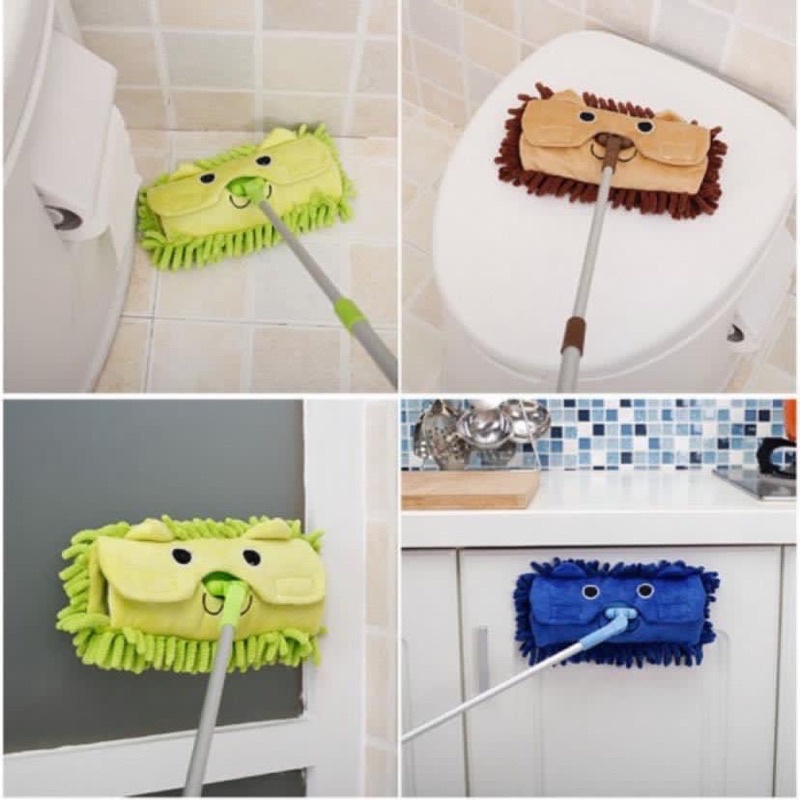 Bộ Chổi Quét Rác Lau Nhà Mini Cho Bé