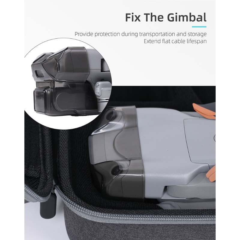 Vỏ Bảo Vệ Ống Kính Camera Trong Suốt Cho Máy Ảnh Chống Rung Air 2S Sự Bảo Vệ