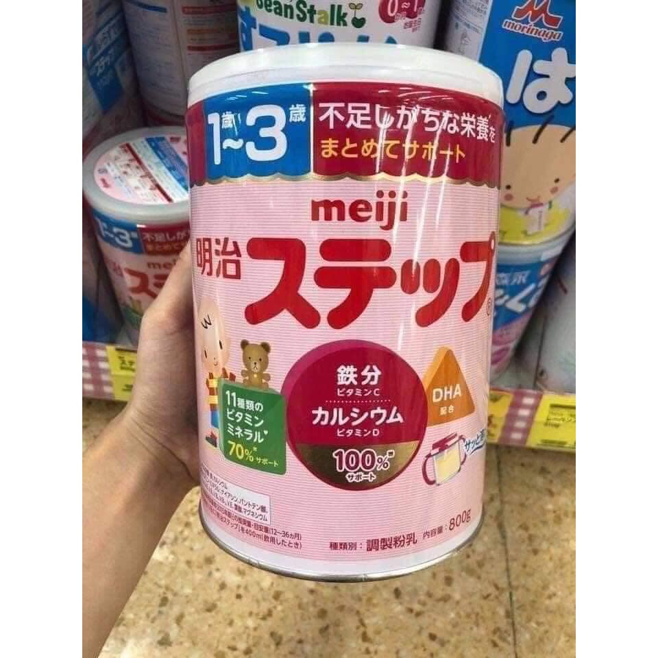 Sữa Meiji hàng nội địa Nhật Bản cho bé từ 1-3 tuổi