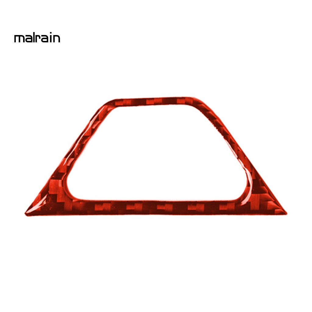 Ốp Viền Bảng Điều Khiển Đèn Bằng Sợi Carbon Chống Mòn