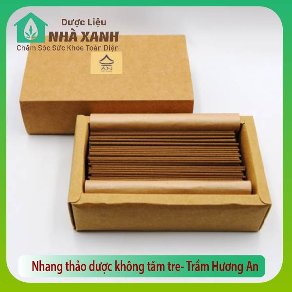 Nhang Thảo Dược Không Tăm Tre-Trầm Hương An ( 700 cây )