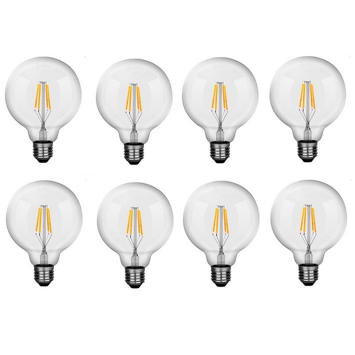 Bộ 8 bóng đèn Led Edison G95 8W đui E27.
