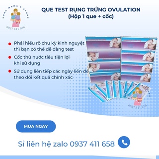 QUE THỬ RỤNG TRỨNG- OVULATION  (LH) TEST STRIP (COMBO 30 QUE)