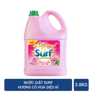 Nước giặt Surf can 3.8kg