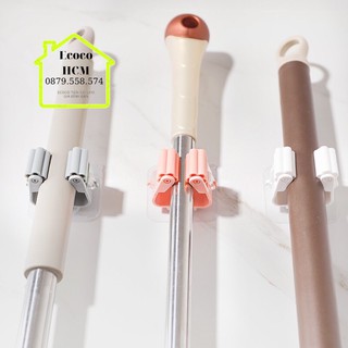Móc treo chổi dán tường đa năng