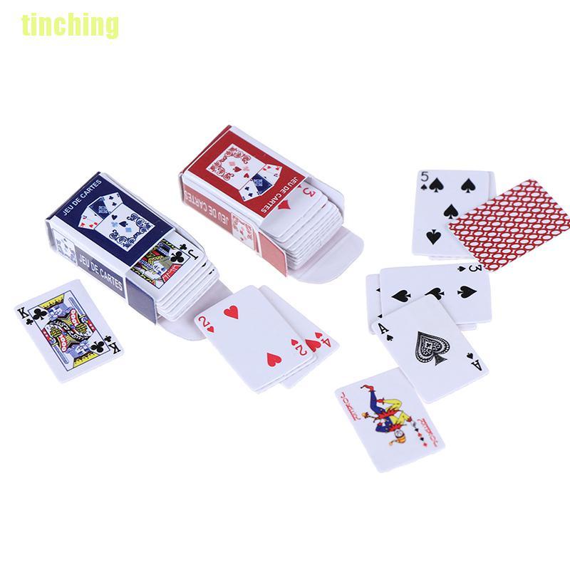 Bộ Thẻ Giấy Mini Tinching11 Tỉ Lệ 1: 12 Dành Cho Búp Bê