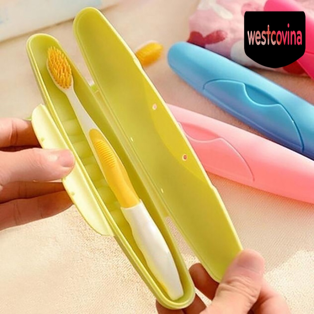 [Hot]☀ Giá Đỡ Bàn Chải Đánh Răng Bằng Nhựa Tiện Lợi Khi Đi Du Lịch