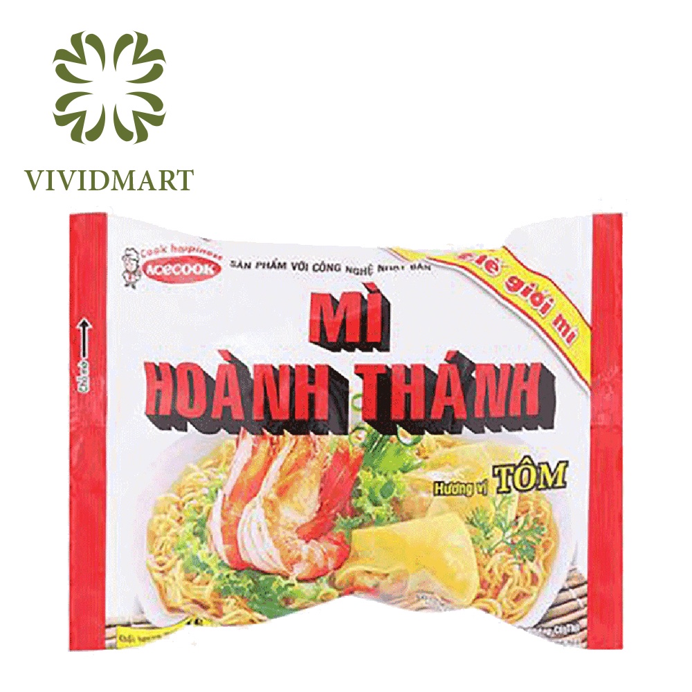 [Toàn quốc] [Gói lẻ] MÌ LẨU THÁI HƯƠNG VỊ TÔM và MÌ HOÀNH THÁNH TÔM - THẾ GIỚI MÌ - GÓI 81g – ACECOOK | BigBuy360 - bigbuy360.vn
