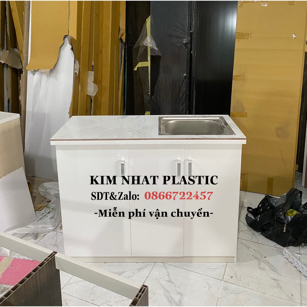 TỦ BẾP MINI CÓ BỒN RỬA SIÊU ĐẸP CHO PHÒNG TRỌ FREESHIP TPHCM