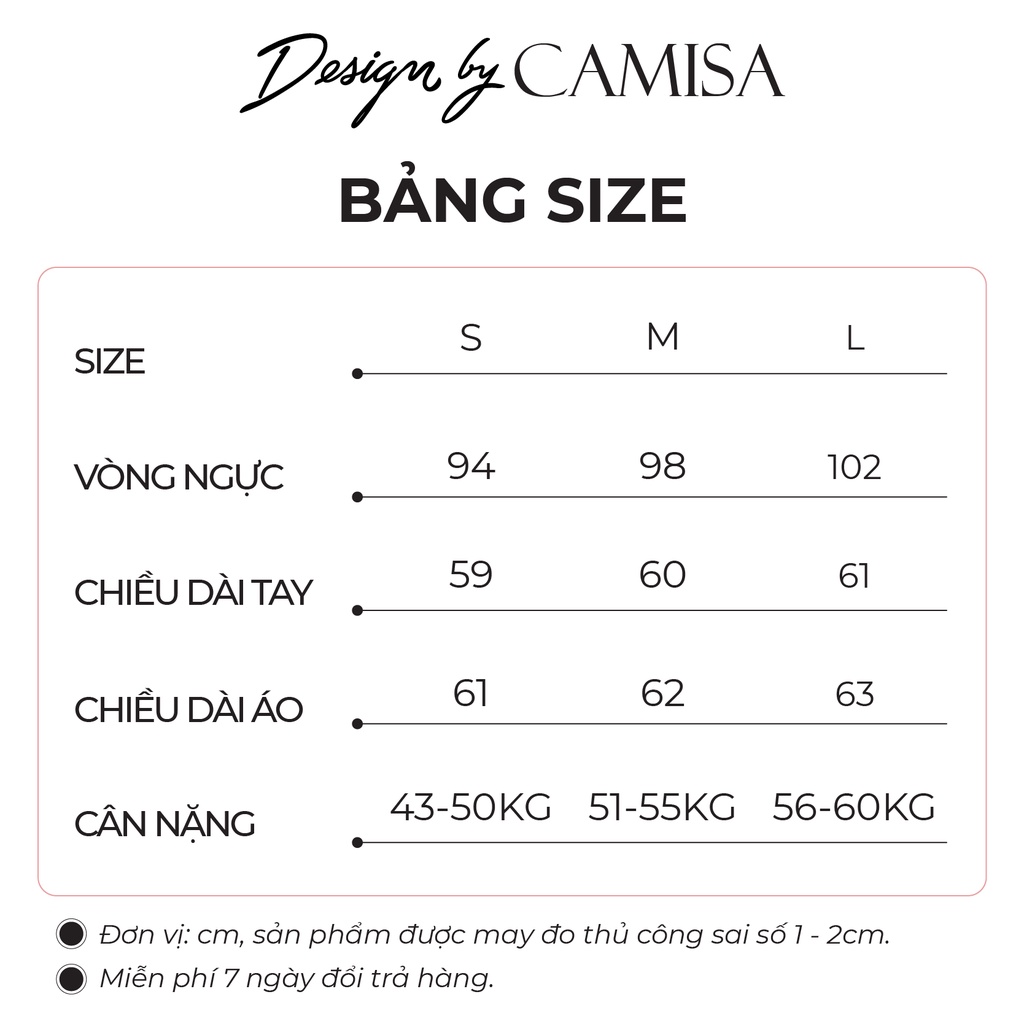 Áo Sơ Mi Nữ CAMISA Cổ Chữ V Dài Tay Giấu Cúc Hàn Quốc, Sơ Mi Trắng Đen Form Rộng Công Sở Nữ Kiểu Bánh Bèo Cao Cấp CM05