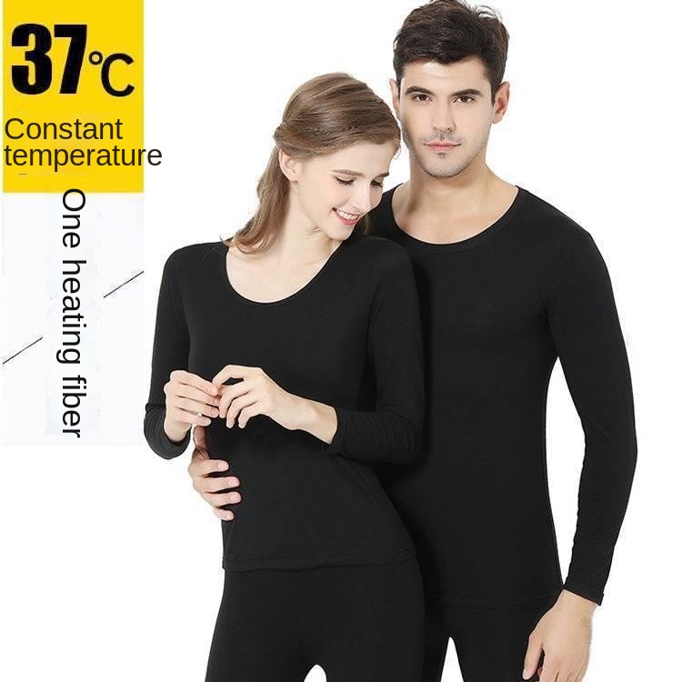 Set đồ lót giữ nhiệt 37 độ quần dài siêu mỏng ôm sát giữ ấm mùa thu đông cho nam nữ