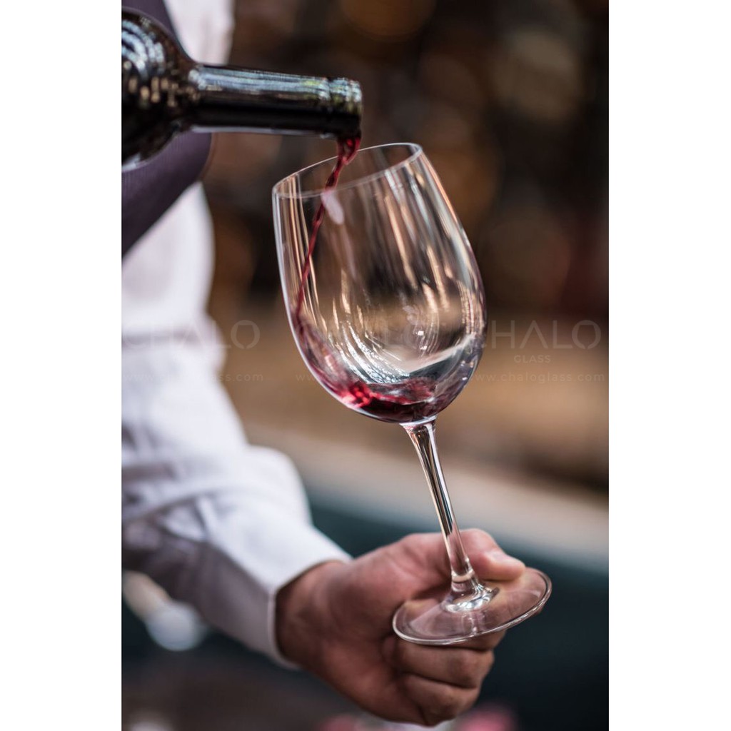 [Chính hãng] Ly rượu vang thủy tinh Ocean Madison Red Wine 425ml - 15R15 (Bộ 06 ly trơn, không in hình)