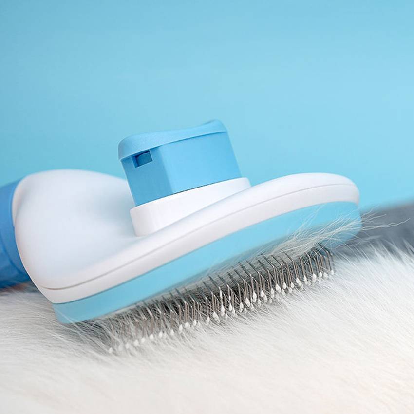 Lược chải lông chó mèo tự động bằng thép không gỉ chống trượt