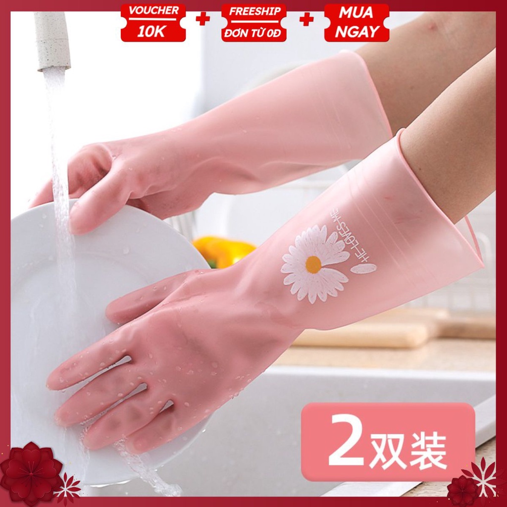 Gang Tay Đa Năng𝐐𝐔𝐀𝐍𝐆𝐒𝐓𝐎𝐑𝐄𝟏 Găng tay cao su siêu dai rửa bát, rửa chén, giặt giũ, không mùi hôi giữ an oàn cho đôi tay