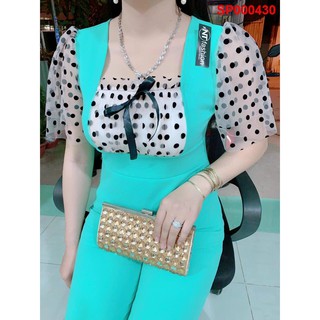 Đồ bộ thun cát hàn tay lưới bi 2 lớp
