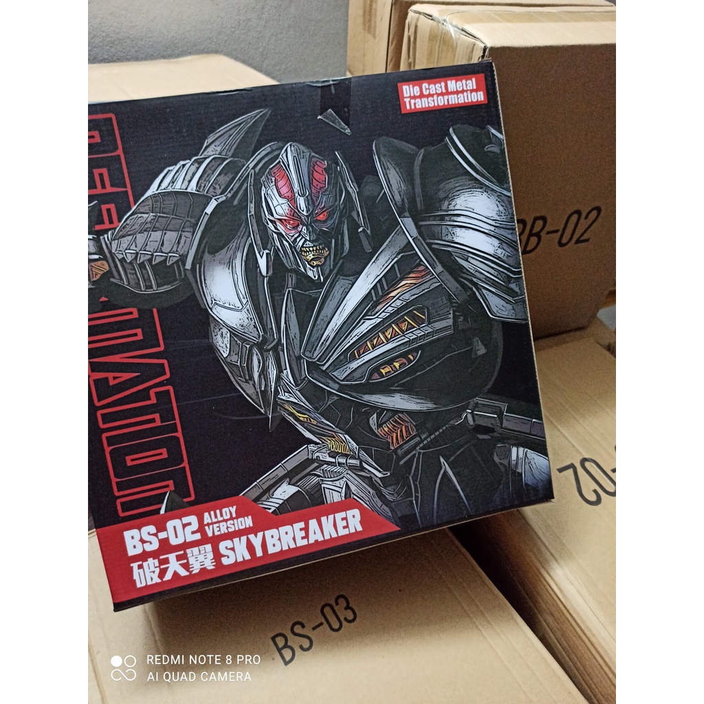 Mô hình Robot Megatron TLK - BMB BS-02, Người máy biến hình BS02 lắp ráp nhân vật BS 02 phim Optimus