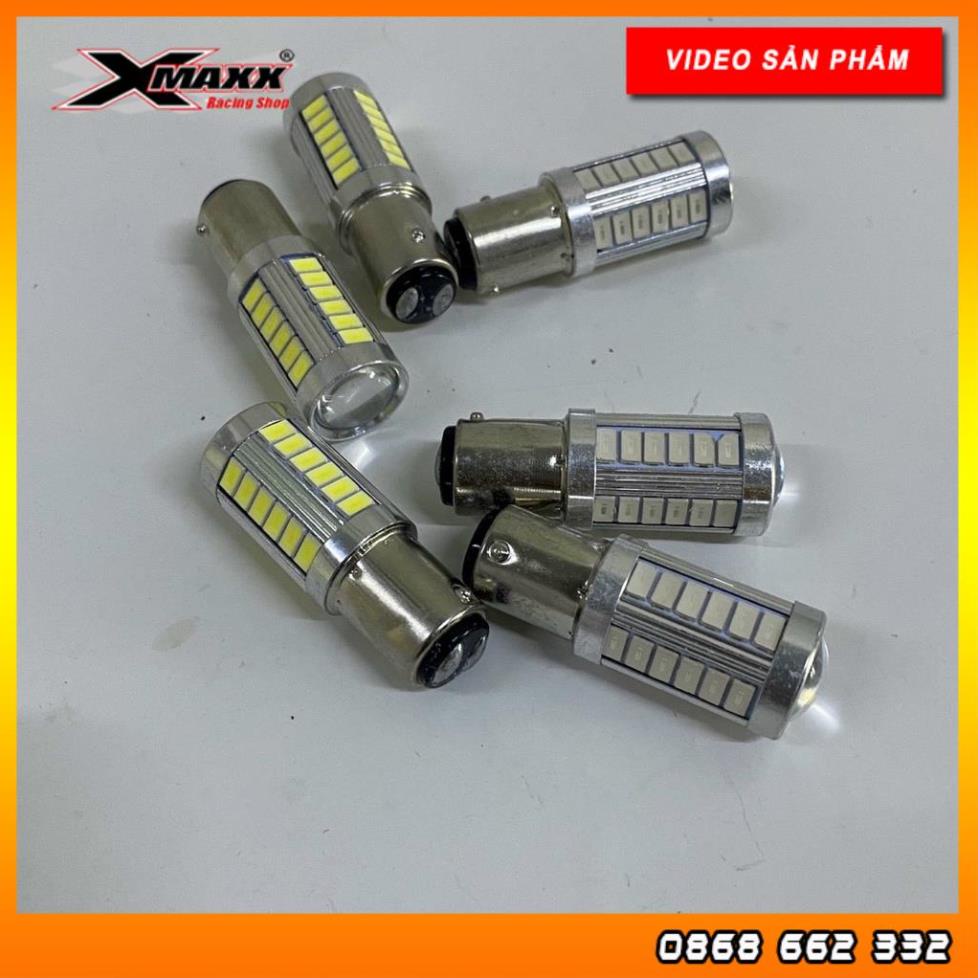 Bóng led hậu Stop 33 Tim siêu sáng.Bóp phanh chớp