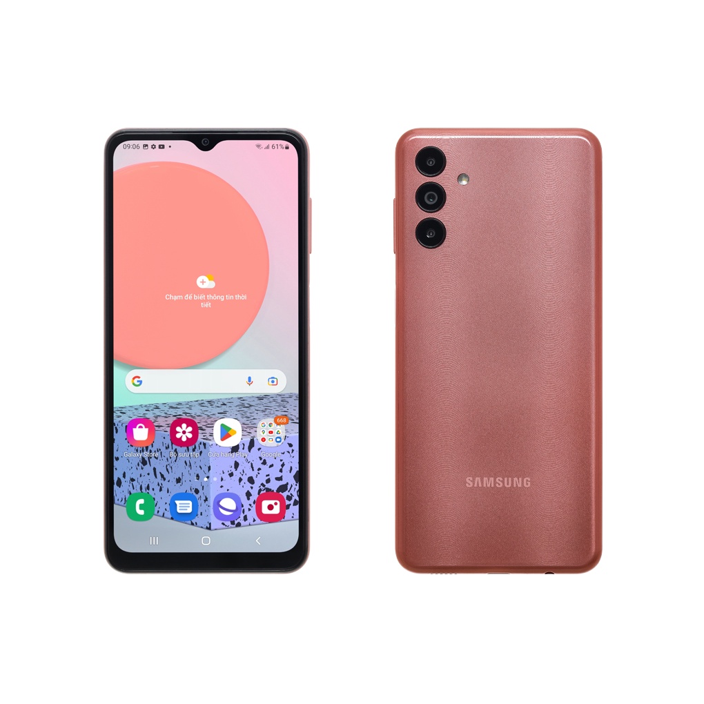 Điện thoại Samsung Galaxy A04s (4G+64G) A047F Đồng