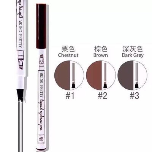Bút Kẻ Chân Mày Phẩy Sợi 4D UCANBE