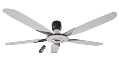 Quạt trần 1500 điều khiển từ xa - cánh nhôm
