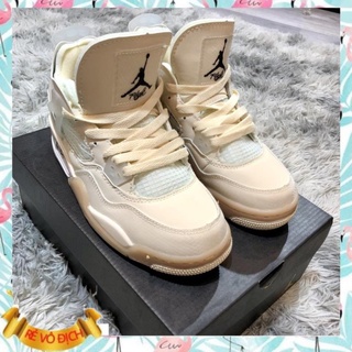 SALE 70% Giày Sneaker Jordan4 Offwhite Full Phụ Kiện Dây Phụ Freeship