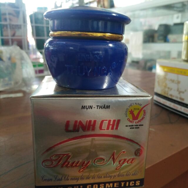 Kem Linh Chi Thúy Nga Mụn Thâm Trắng da