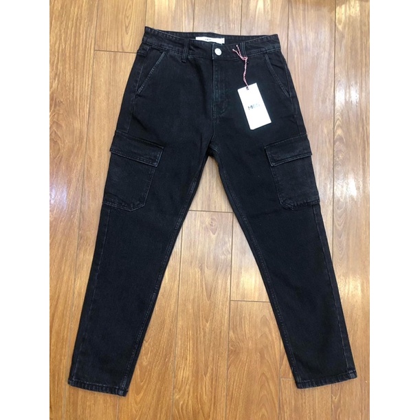 Quần jeans 9 tấc cạp trễ xuất dư xịn
