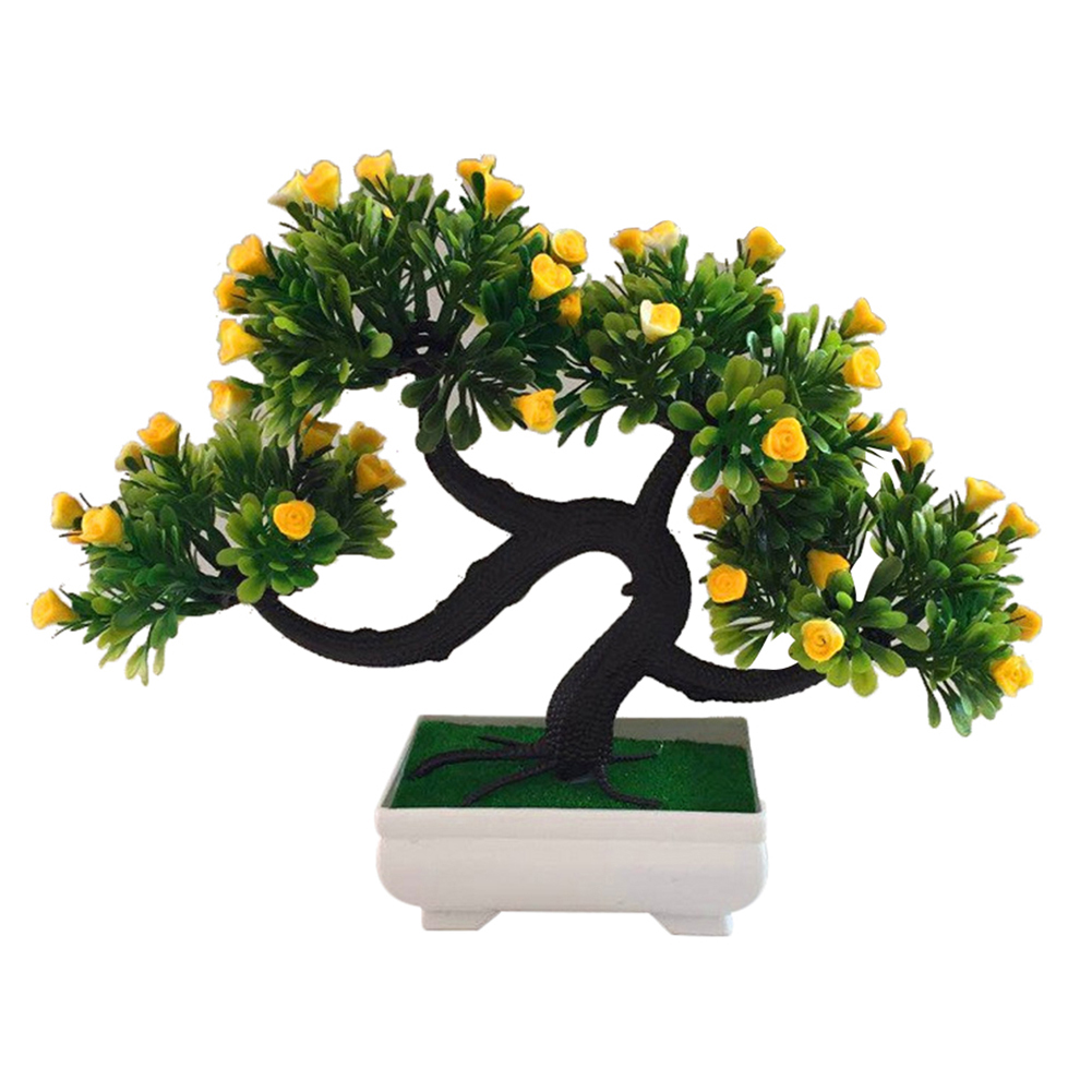 Chậu cây cảnh nhân tạo dùng cho trang trí nội thất