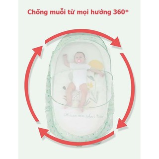 Màn chụp trẻ em gấp gọn Lon Ton