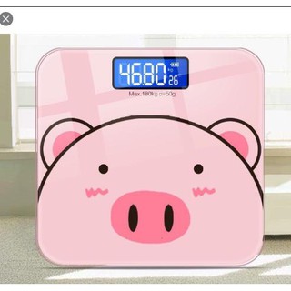 [Hàng Chuẩn] CÂN SỨC KHỎE ĐIỆN TỬ THÔNG MINH HÌNH HEO CỰC HOT