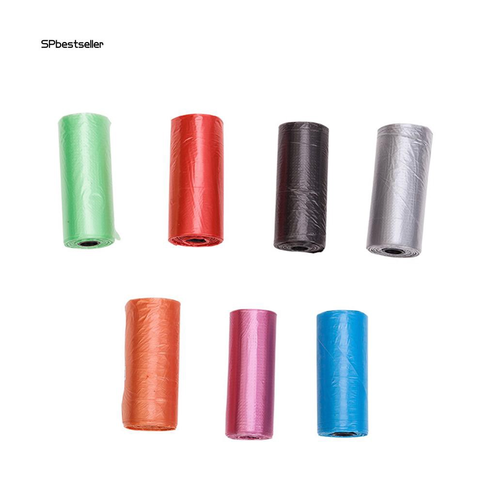 Set 4 cuộn 60 túi nylon đựng rác thải thú cưng tiện lợi