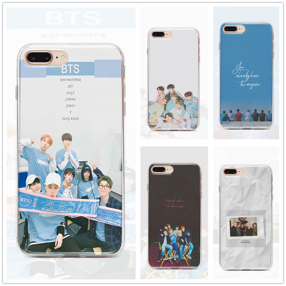 Ốp Lưng In Hình Nhóm Nhạc Kpop Bts Cho Điện Thoại Oppo F11 Pro F9 F7 F5 Youth F1S F3 K3