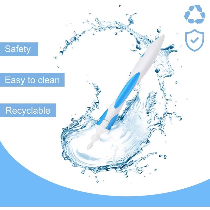 Mới Dụng Cụ Vệ Sinh Tai Bằng Silicon Tiện Dụng