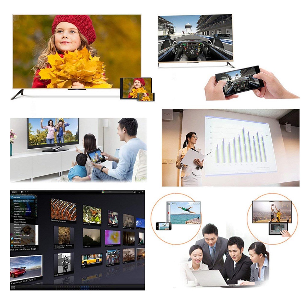 Anycast M9 Plus Wifi Display Receiver M4 M2 Plus Casting Function PC Projector Miracast HDMI TV Stick Dongle MiraScreen