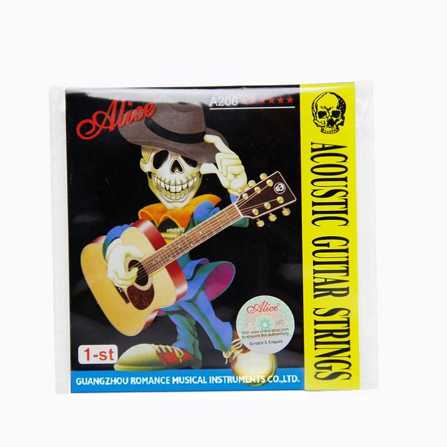 Dây Lẻ Đàn Guitar Alice Kim Loại Và Nilon Các Cỡ