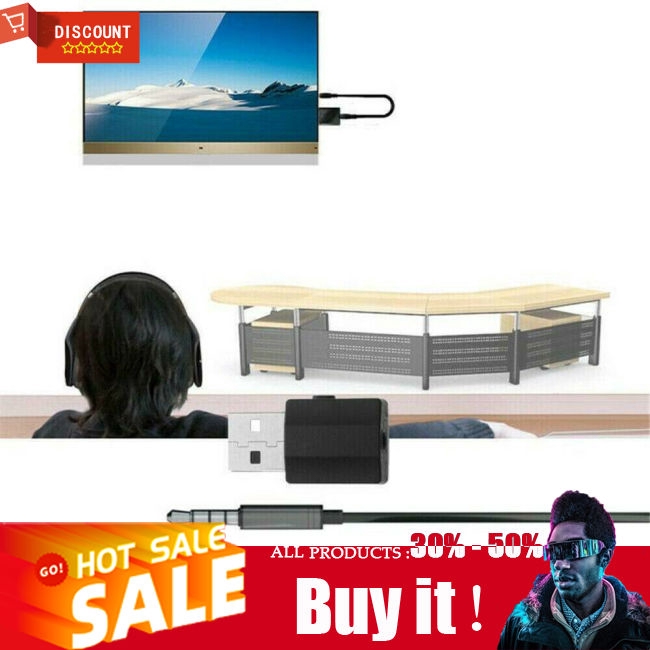 Usb Dongle Thu Phát Bluetooth 5.0 Cho Tv Pc Xe Hơi