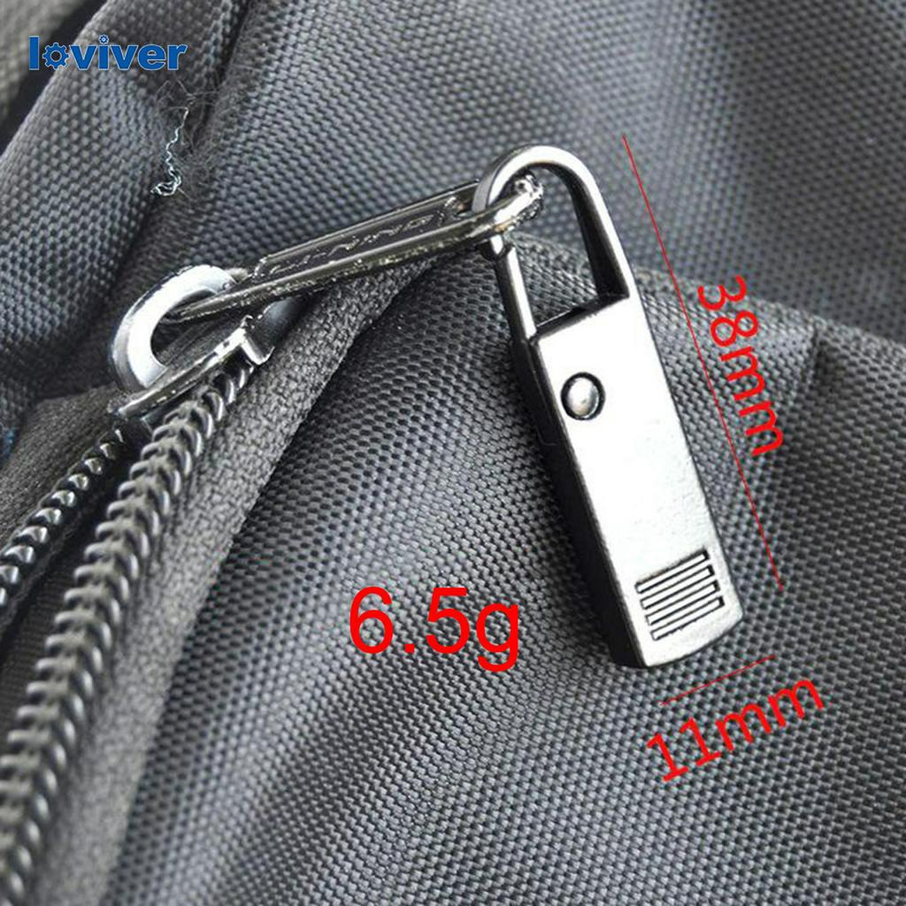 Bộ 6 Đầu Khoá Kéo Bằng Kim Loại