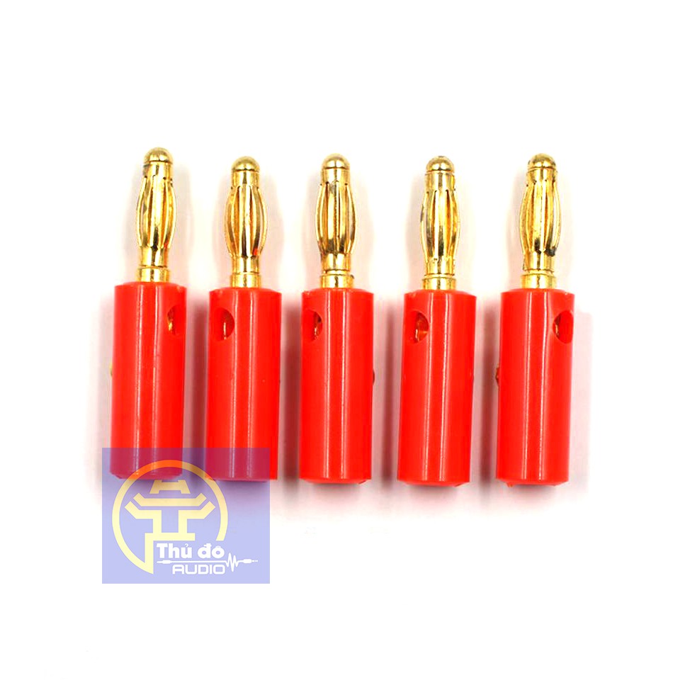 10 Đầu Jack Bắp Chuối 910MR 4mm Đực mạ đồng