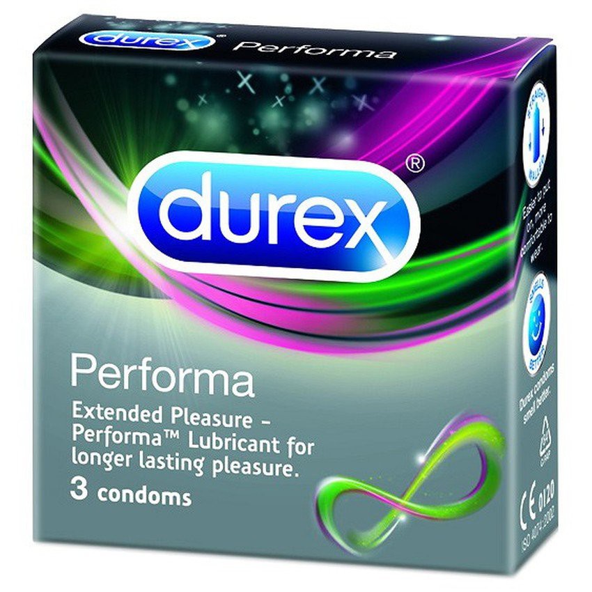 bao cao su kéo dài Durex Performa