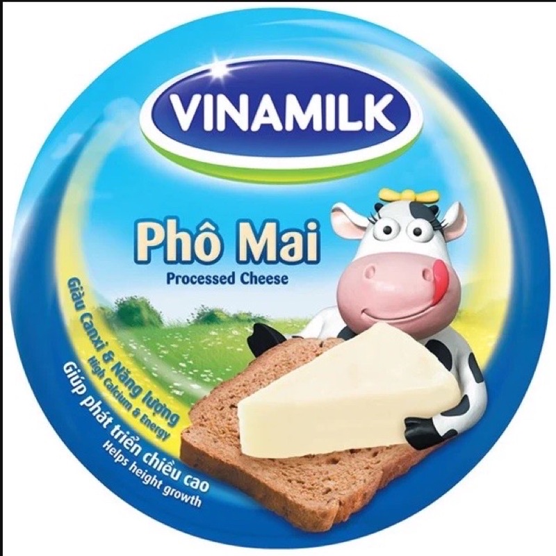 Phô Mai Vinamilk hộp 120g 8 miếng