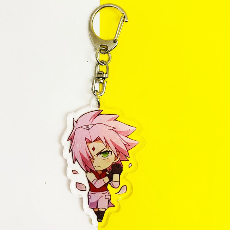 ( Mica trong acrylic ) Móc khóa in hình NARUTO ĐẠI CHIẾN LÀNG LÁ ver BORUTO quà tặng xinh xắn dễ thương  anime chibi