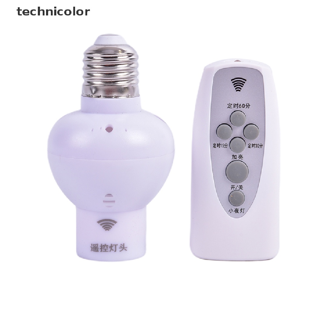 Chuôi Bóng Đèn E27 Không Dây Cảm Biến Âm Thanh Điều Khiển Từ Xa