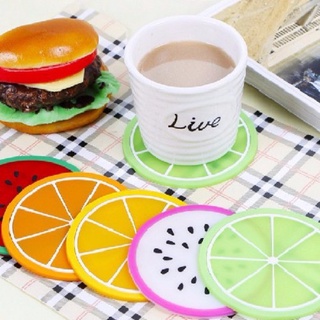Set 5 miếng lót cốc hình hoa quả