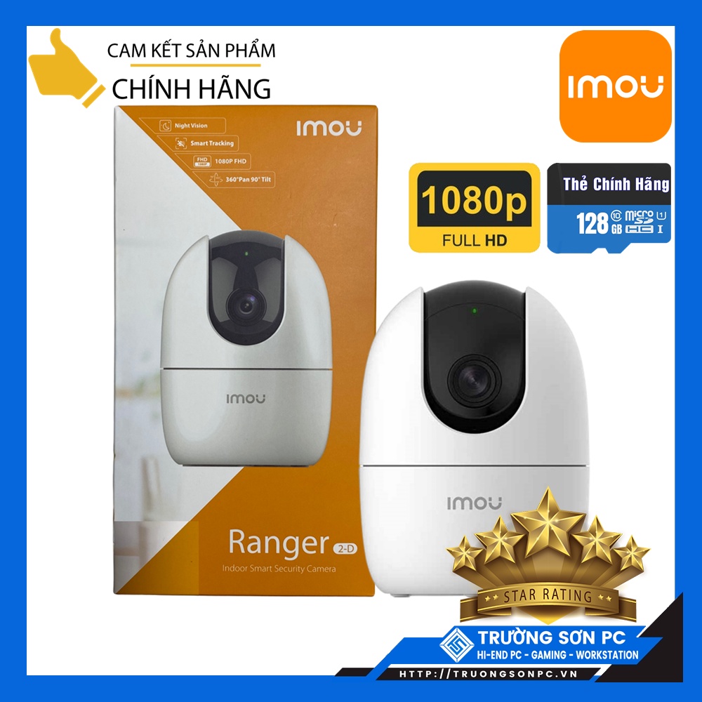 Camera IP Wifi IMOU DH-IPC A22EP-D 2MP Kèm Thẻ Nhớ Lưu Trữ | Đàm Thoại 2 Chiều | Kết Nối Wifi/ Lan