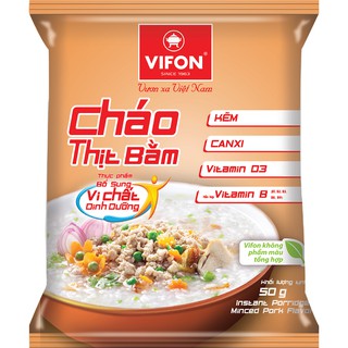 Thùng 30 gói cháo thịt bằm - vi chất 50gr