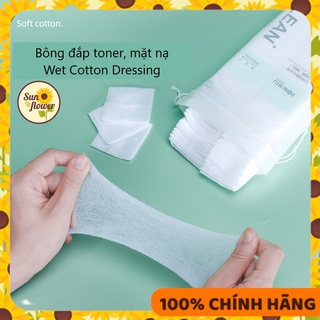 Bông đắp toner, bông đắp mặt nạ ROMIMIU Wet Cotton Dressing 200 miếng