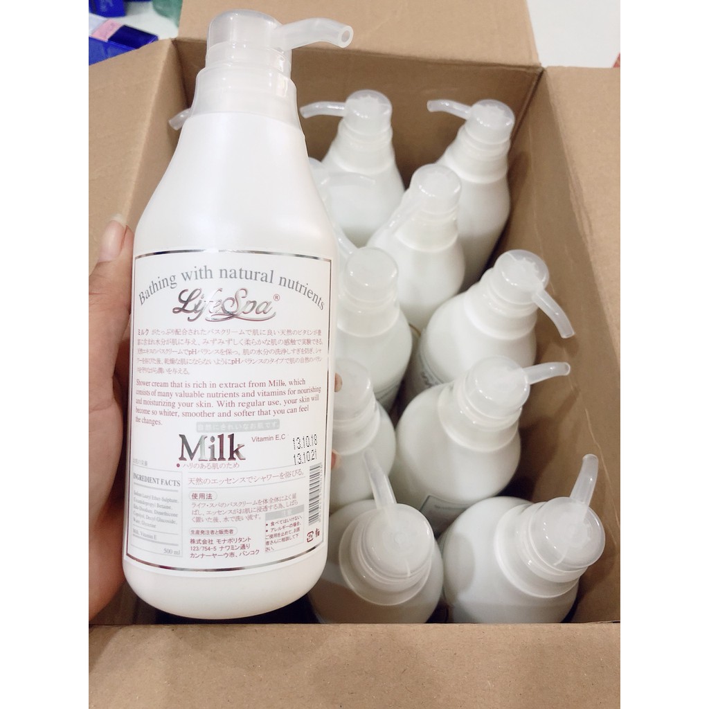 Sữa Tắm Sữa Dê Lifespa Nhật Bản , Mịn Như Da Em Bé | BigBuy360 - bigbuy360.vn
