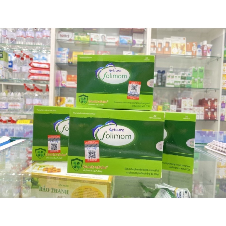 Avisure Folimom cho phụ nữ chuẩn bị mang thai - tăng khả năng thụ thai