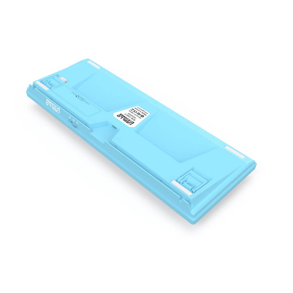 Bàn Phím Cơ Ganss HS-87T  Freesia RGB Three mode Chính Hãng